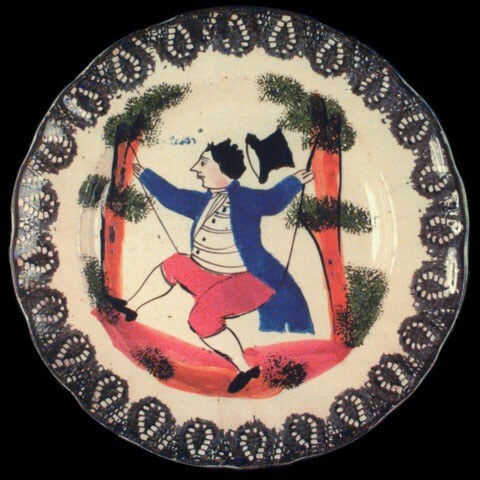 Uomo sull'altalena