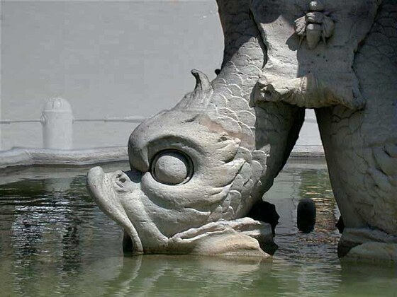 Fontana del Tritone in Piazza Barberini