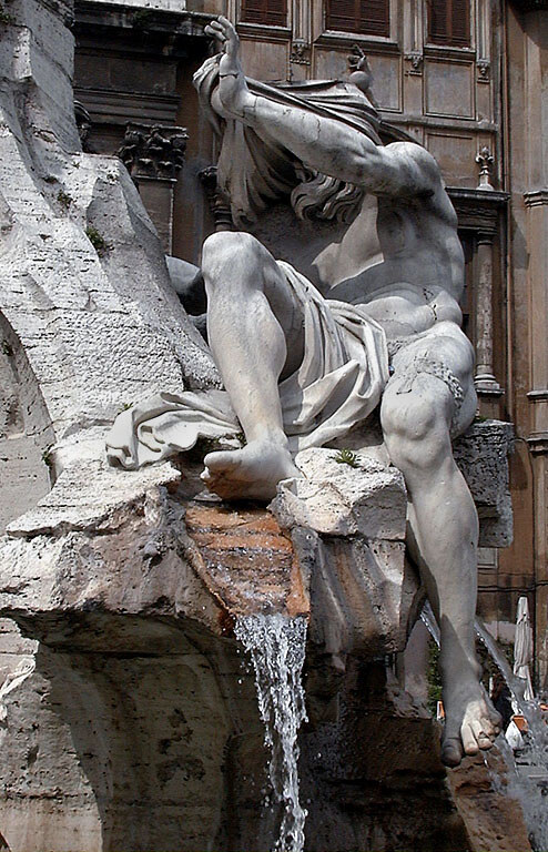 Piazza Navona — Fontana dei Fiumi