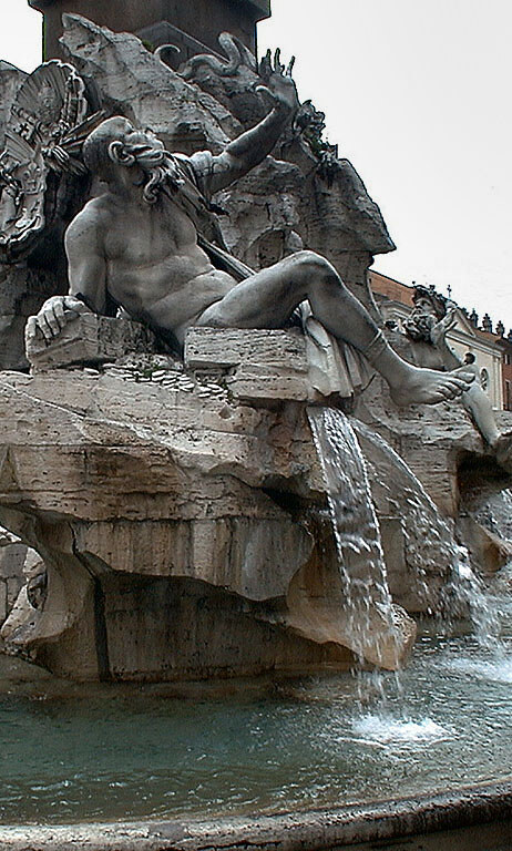 Piazza Navona — Fontana dei Fiumi