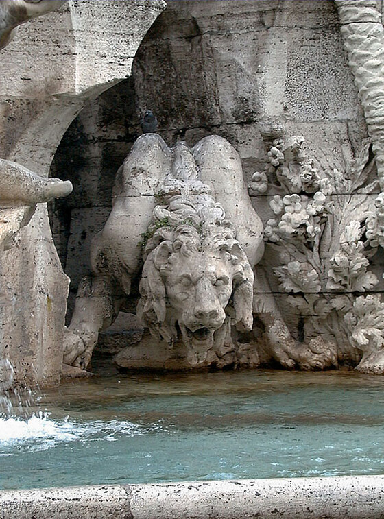 Piazza Navona — Fontana dei Fiumi