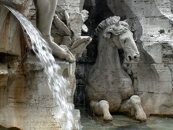 Piazza Navona — Fontana dei Fiumi