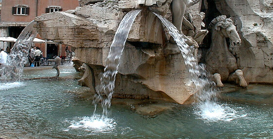 Piazza Navona — Fontana dei Fiumi