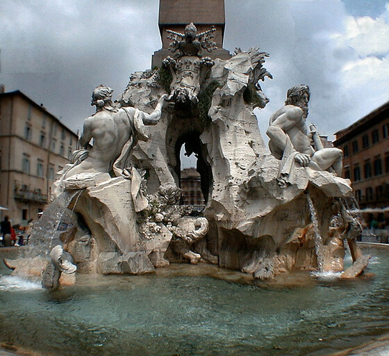 Piazza Navona — Fontana dei Fiumi