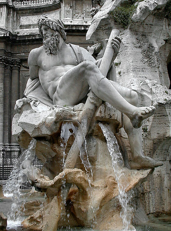 Piazza Navona — Fontana dei Fiumi