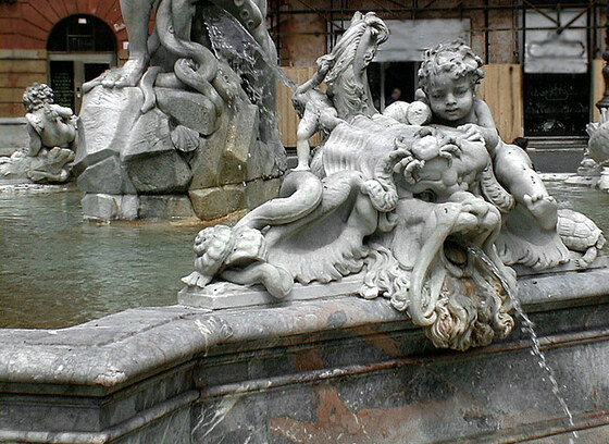 Piazza Navona — Fontana del Moro