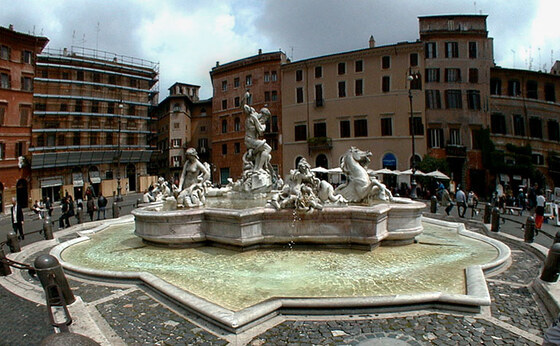 Piazza Navona — Fontana del Nettuno