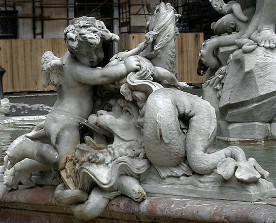 Piazza Navona — Fontana del Nettuno