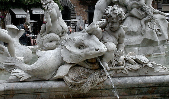 Piazza Navona — Fontana del Nettuno