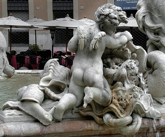 Piazza Navona — Fontana del Nettuno