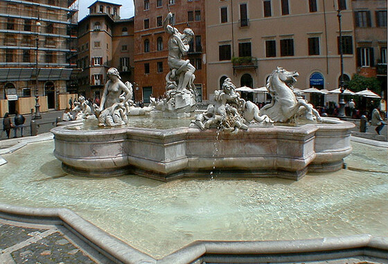 Piazza Navona — Fontana del Nettuno