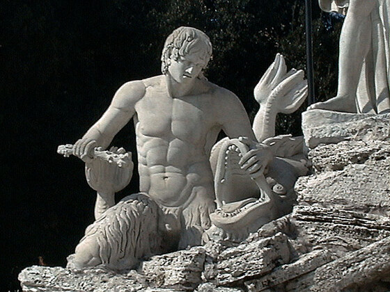 Piazza del Popolo — Fontana del Nettuno