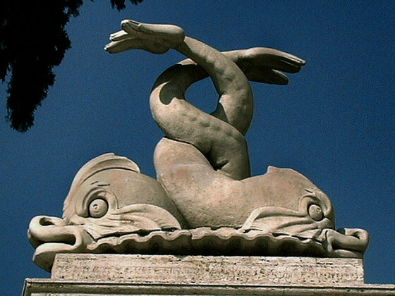 Piazza del Popolo — Fontana del Nettuno