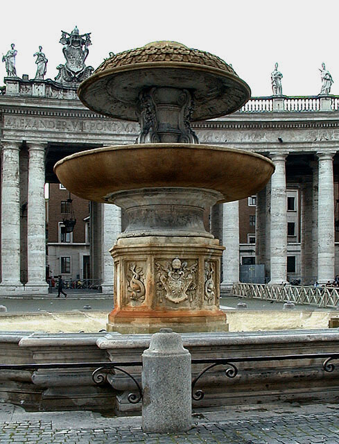 Fontane di Piazza San Pietro