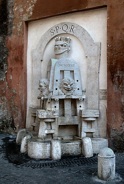 via margutta — Fontana degli Artisti di via Margutta