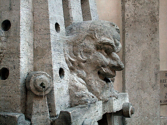 via margutta — Fontana degli Artisti di via Margutta