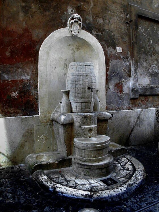 Fontana della Botte di via della Cisterna