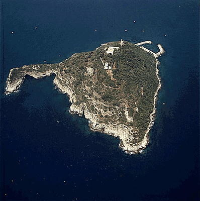 Torre, porto — Isola Gallinara, Liguria