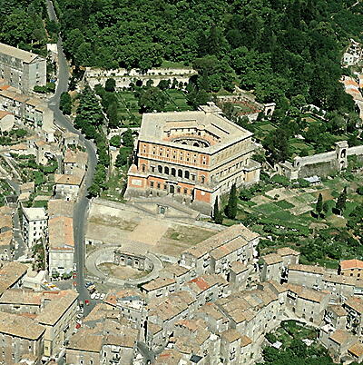 Palazzo Farnese del Vignola, Parco — Caprarola, Lazio