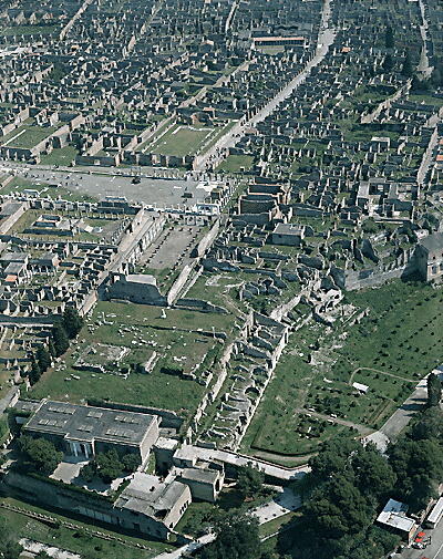 Scavi, Tempio di Apollo, Tempio di Giove — Pompei, Campania