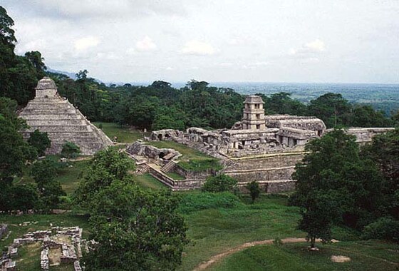 Le rovine di Palenque