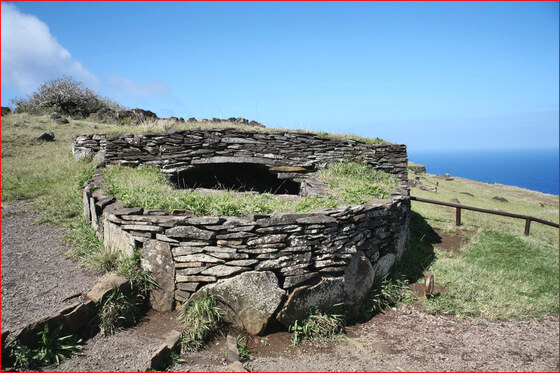 Rano Kau ed il Villaggio di Orongo