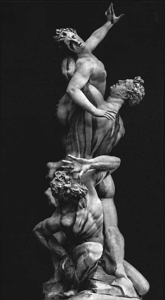 Il ratto delle Sabine, Giambologna