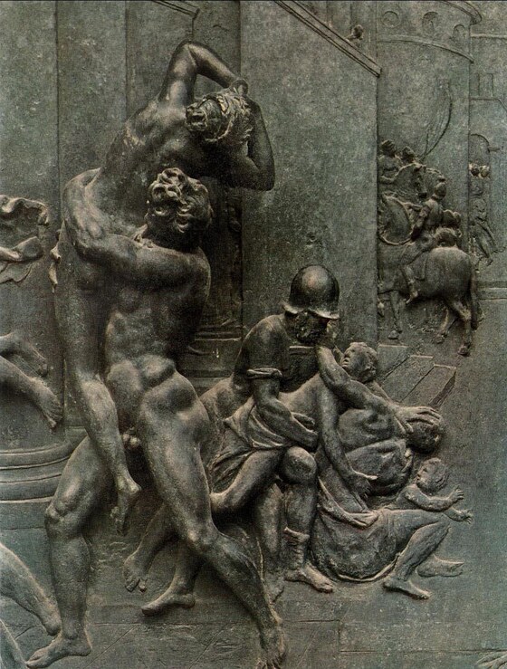 Il ratto delle Sabine, Giambologna