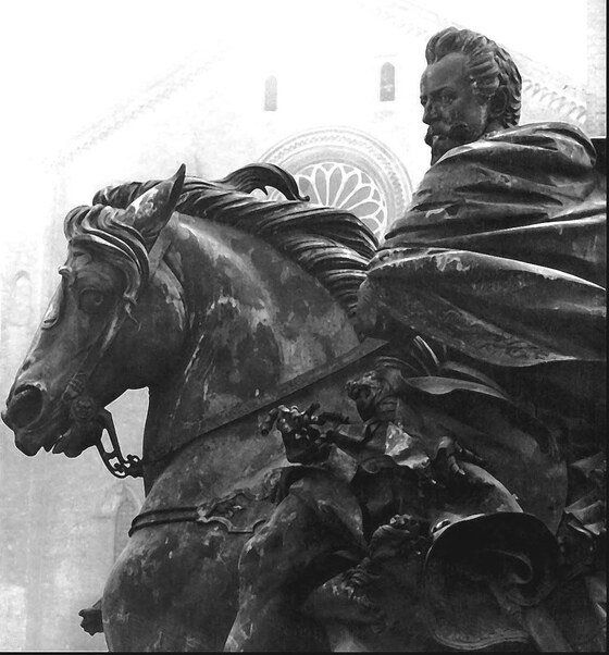 Monumento equestre di Alessandro Farnese, Mochi Francesco