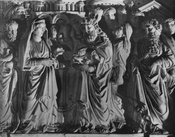 La Presentazione al Tempio, Nicola Pisano