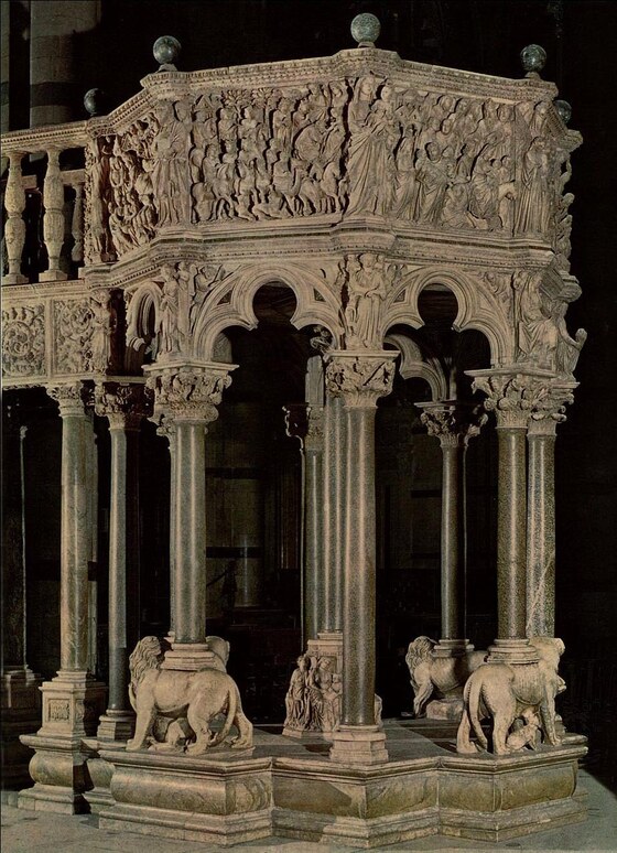 Pulpito, Nicola Pisano