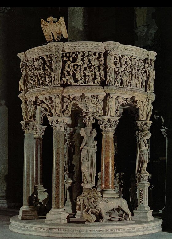 Pulpito, Giovanni Pisano