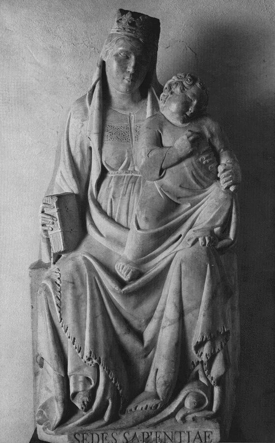 Madonna Sedes Sapientiae, Tino di Camaino