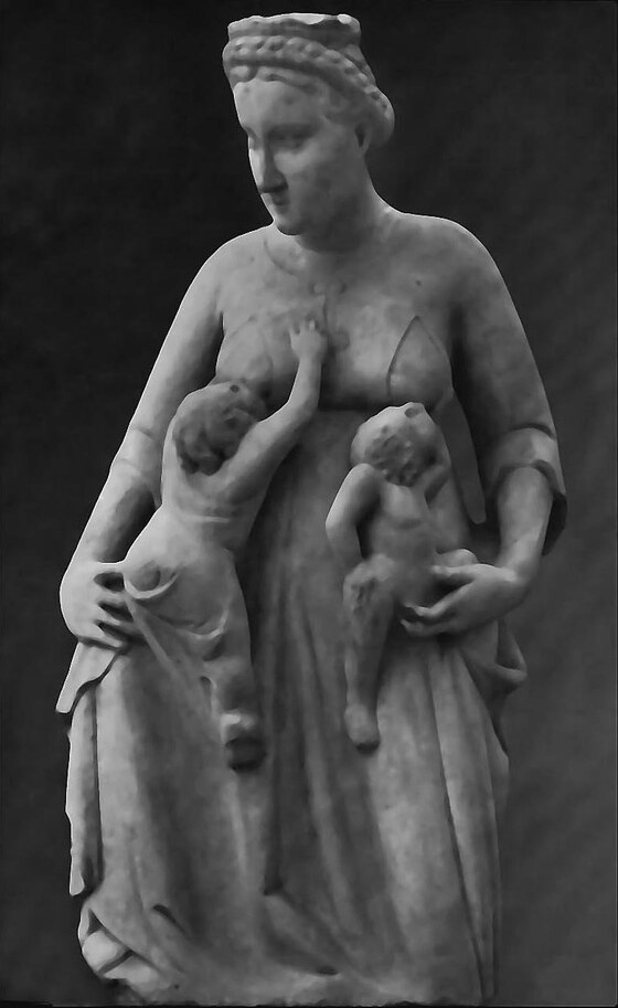 La Carità, Tino di Camaino
