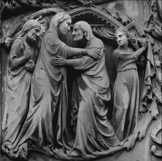 La Visitazione, Anonimo