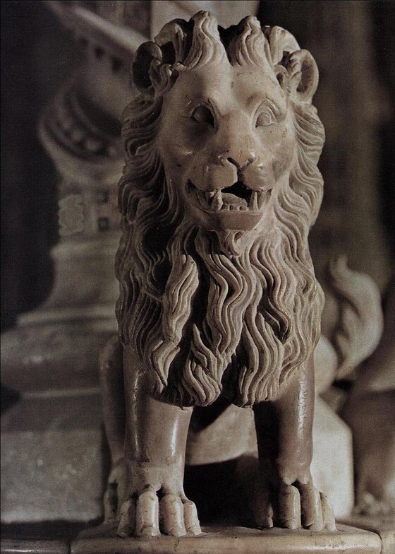 Leone decorativo, Orcagna Andrea