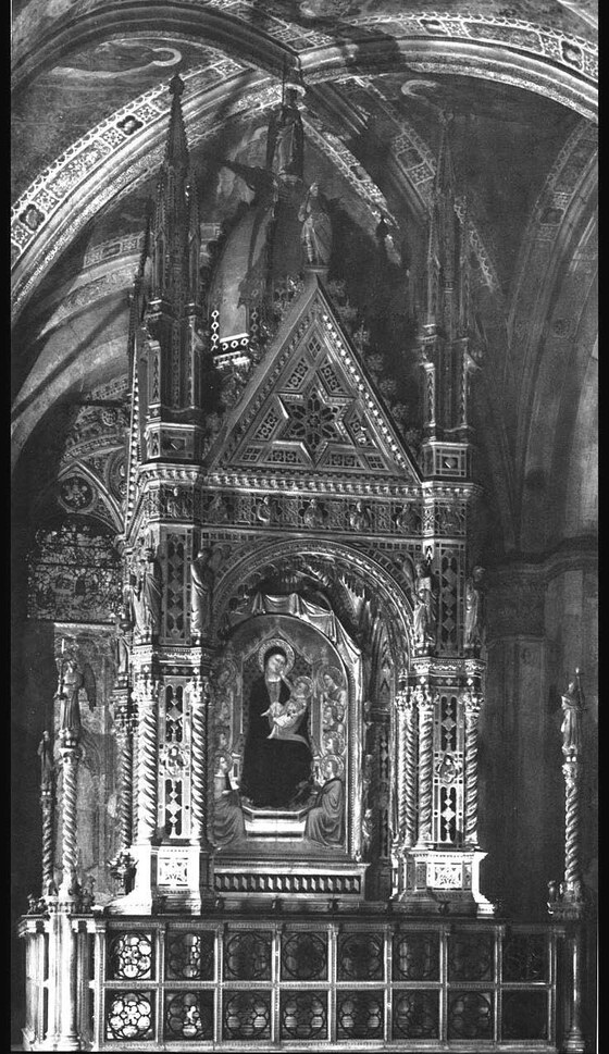 Tabernacolo, Orcagna Andrea