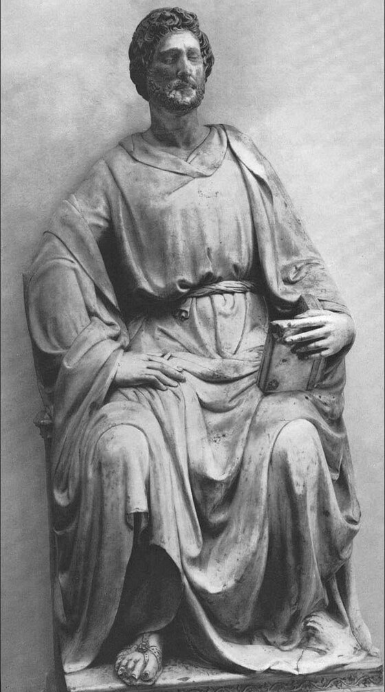 San Luca Evangelista, Nanni di Banco
