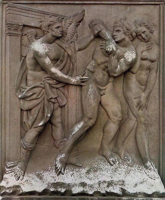 La cacciata dall'Eden, Della Quercia Jacopo