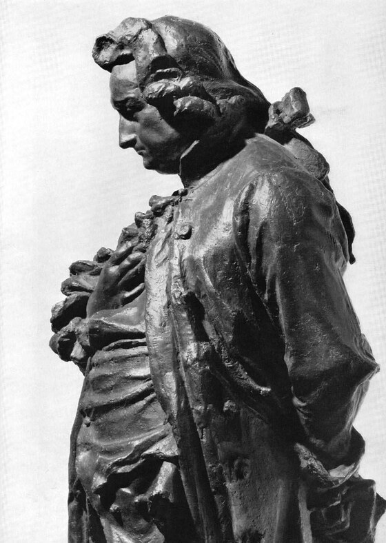 Bozzetto per il monumento a Cesare Beccaria, Grandi Giuseppe