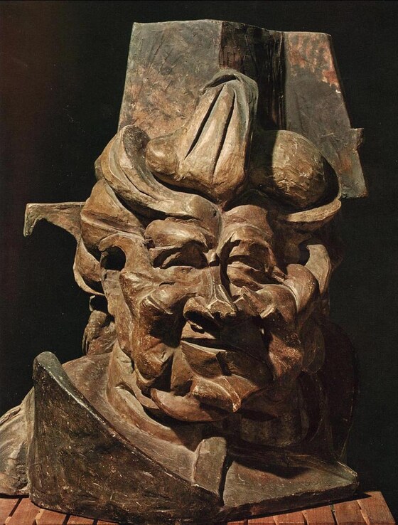 Antigrazioso, ritratto della madre, Boccioni Umberto