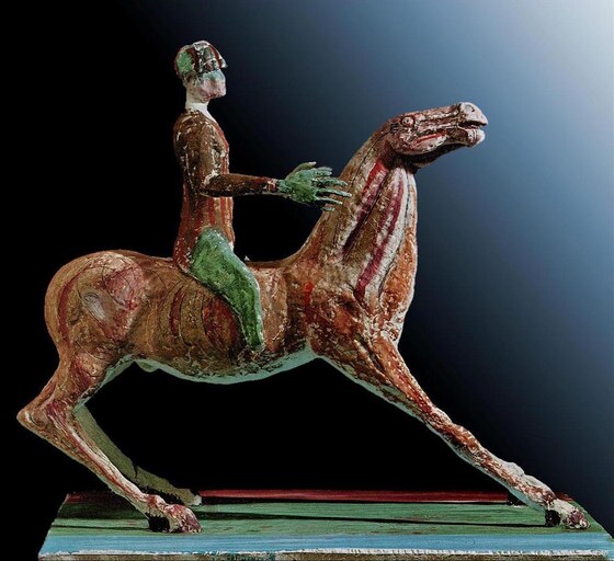 Cavaliere verde, Cassinari Bruno