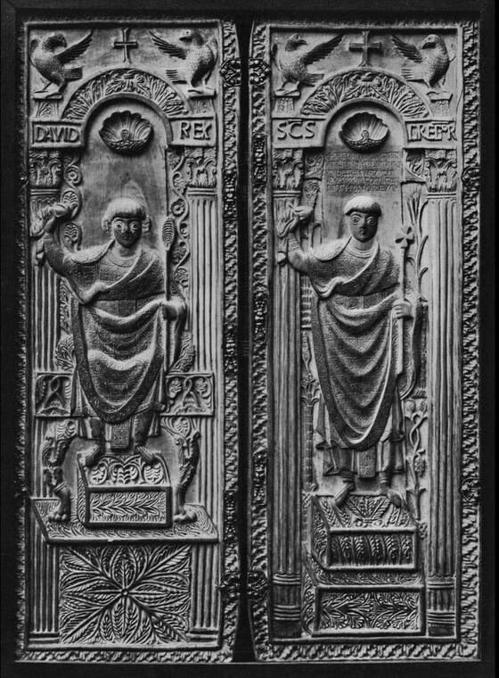 Dittico di San Gregorio, Anonimo