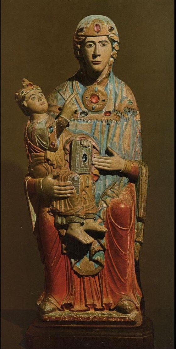 Madonna proveniente da Acuto, Anonimo