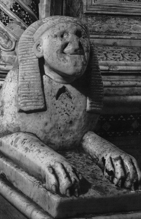 Sfinge del Pluteo, Anonimo