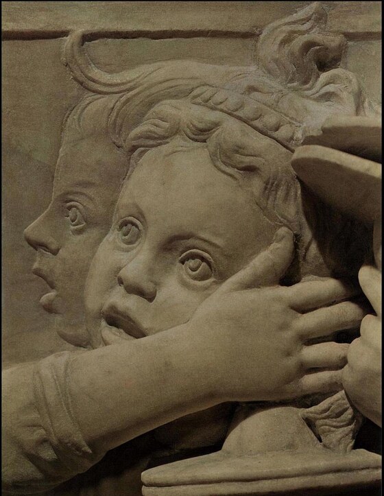 Putti, part. della Cantoria, Della Robbia Luca