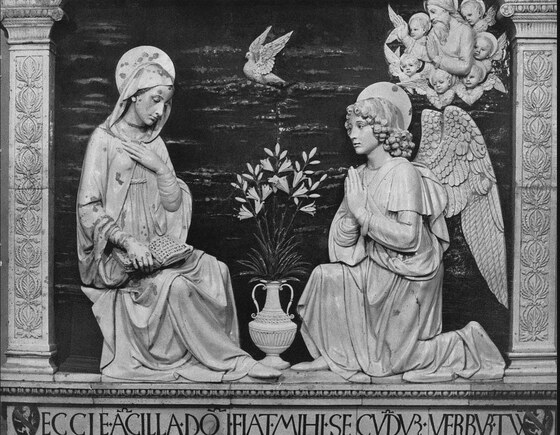 Annunciazione, Della Robbia Andrea