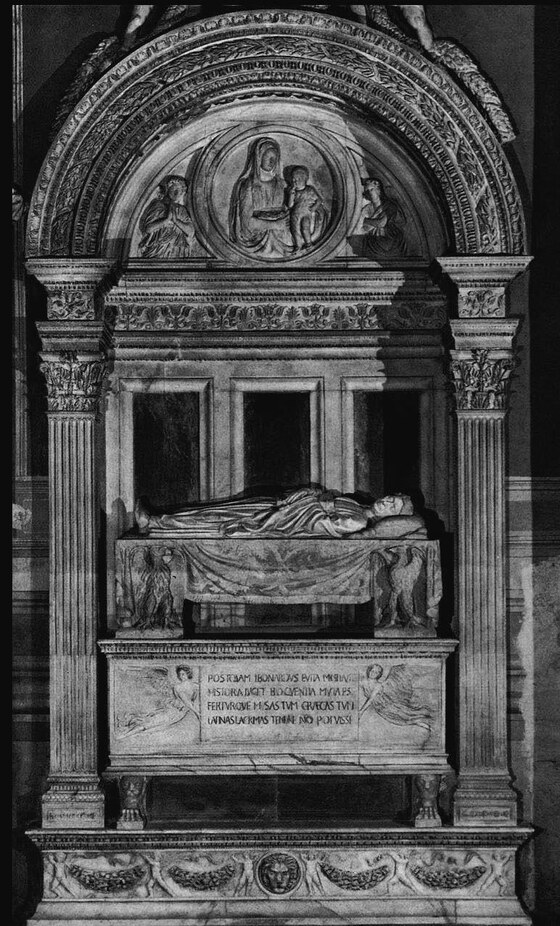 Monumento funebre di Leonardo Bruni, Rossellino Bernardo