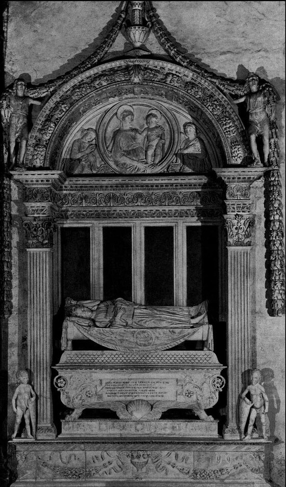 Monumento funebre di Carlo Marsuppini, Settignano