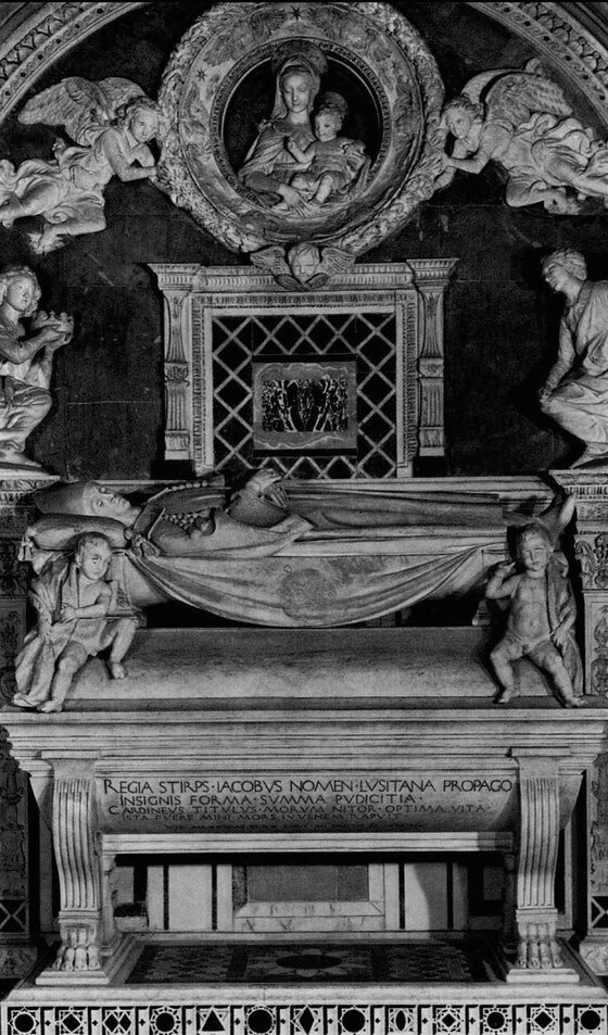 Tomba del Cardinale di Portogallo, Rossellino Antonio